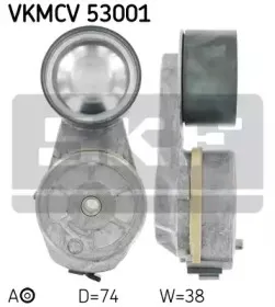 VKMCV 53001 SKF Натяжной ролик, поликлиновойремень